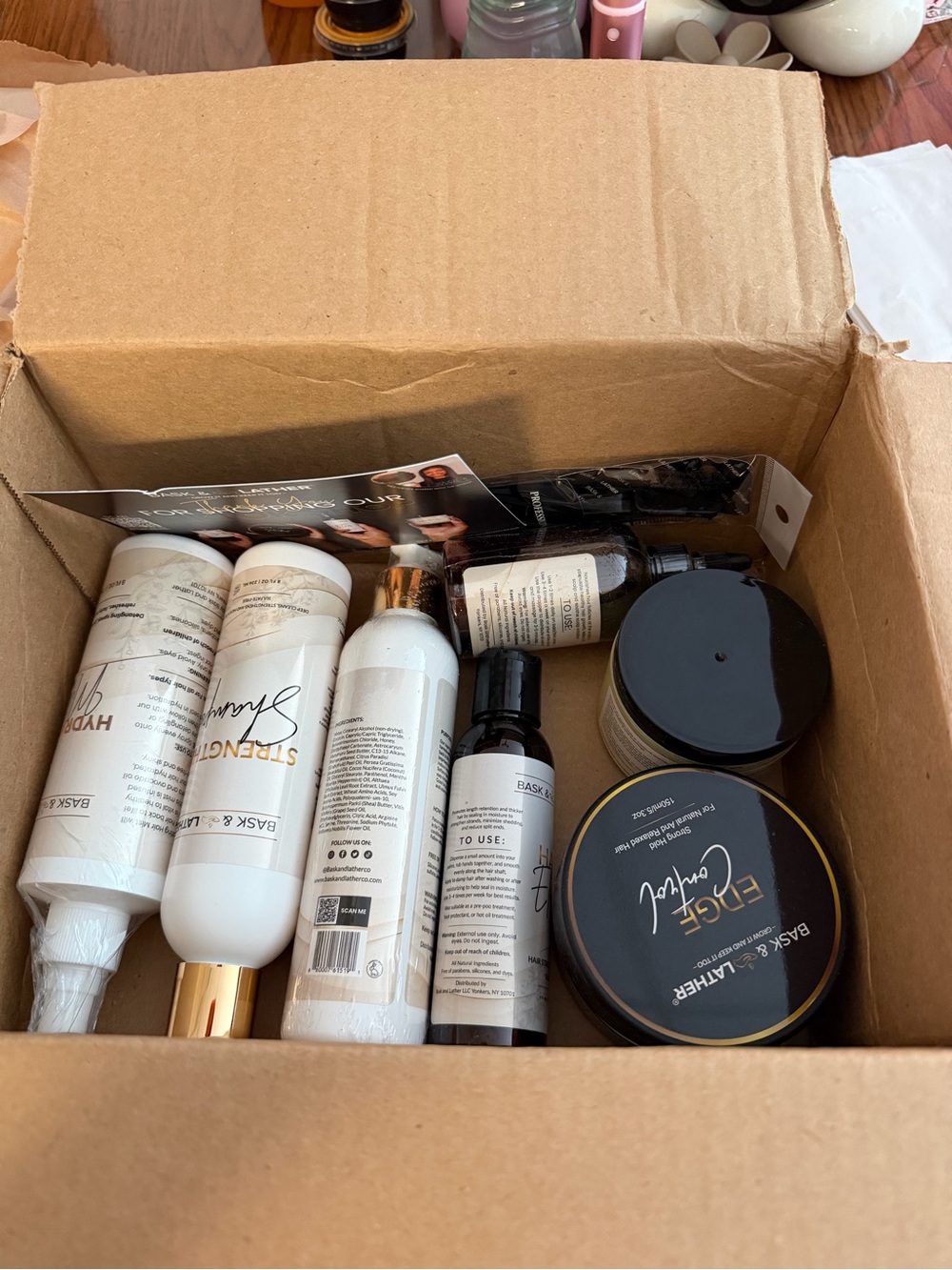 Strengthening Shampoo & Hair Treatments - White